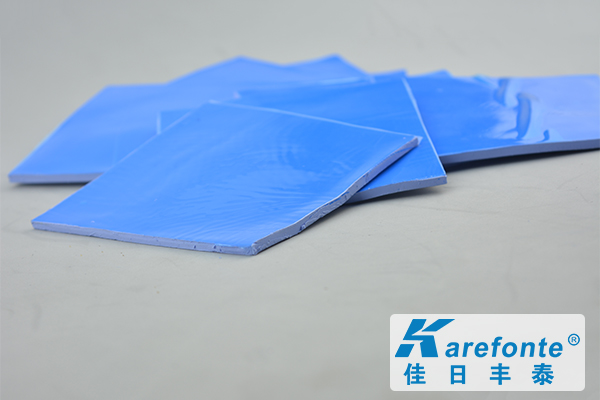导热硅胶片可以满足大多数常规发光二极管的导热要求
